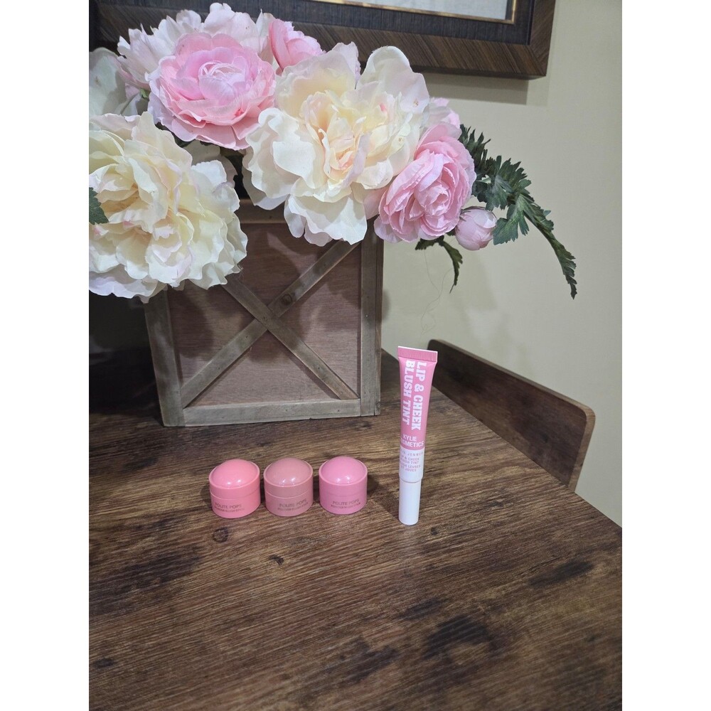 LIKE NEW Polite Society Powder Pops & Kylie Cosmetics Cream Blush Set